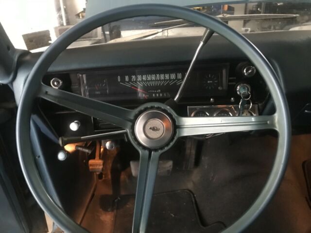 1968 Blue Chevrolet Nova Coupe