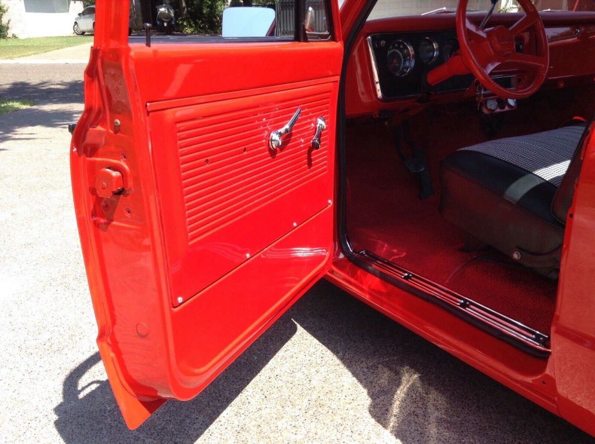 1968 Red Chevrolet C-10 Truck