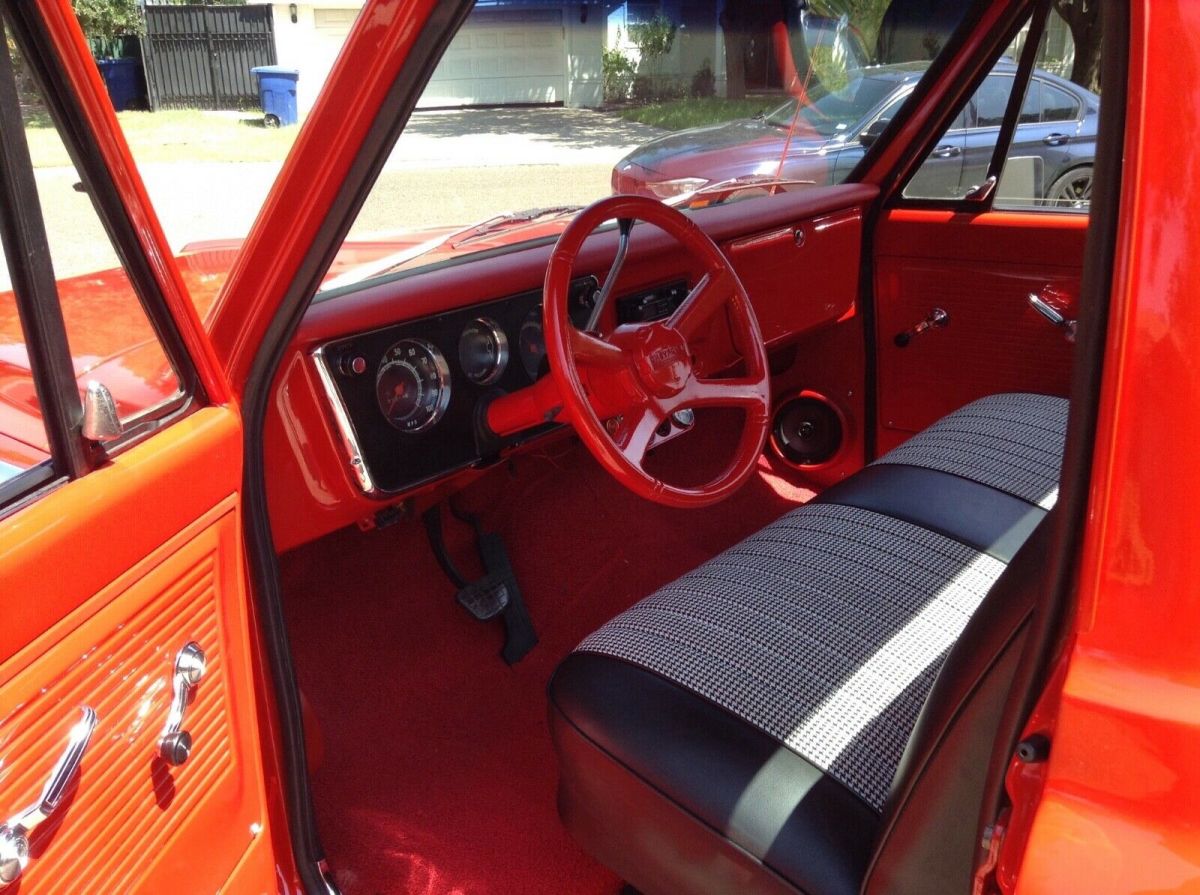 1968 Red Chevrolet C-10 Truck