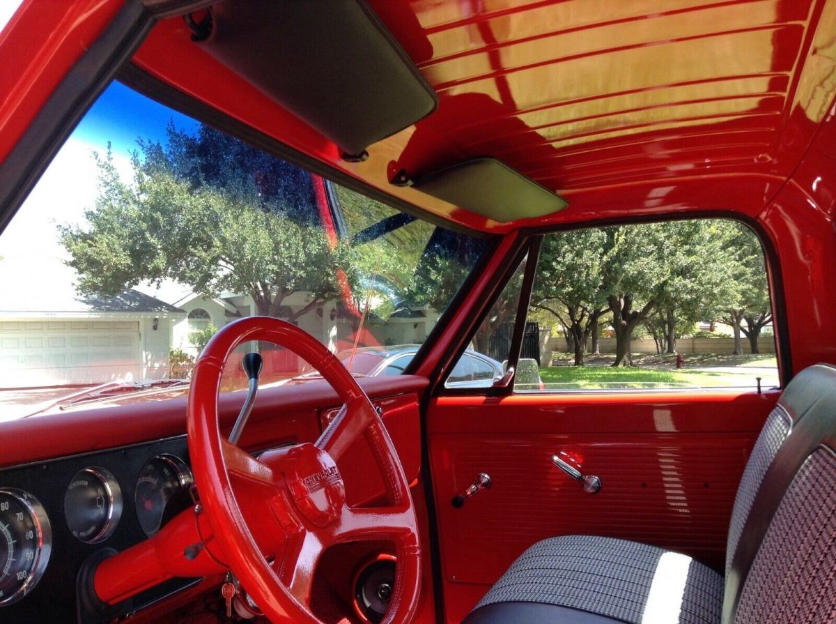 1968 Red Chevrolet C-10 Truck
