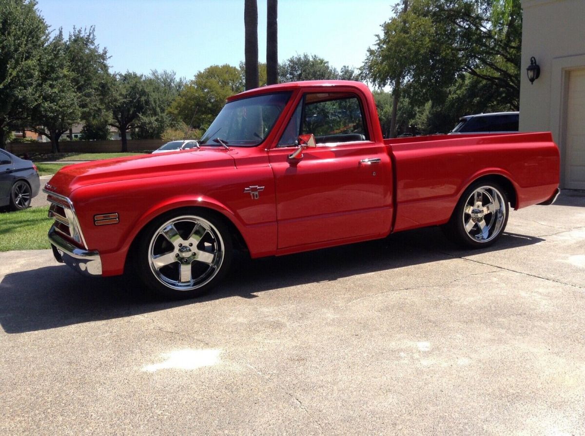 1968 Red Chevrolet C-10 Truck