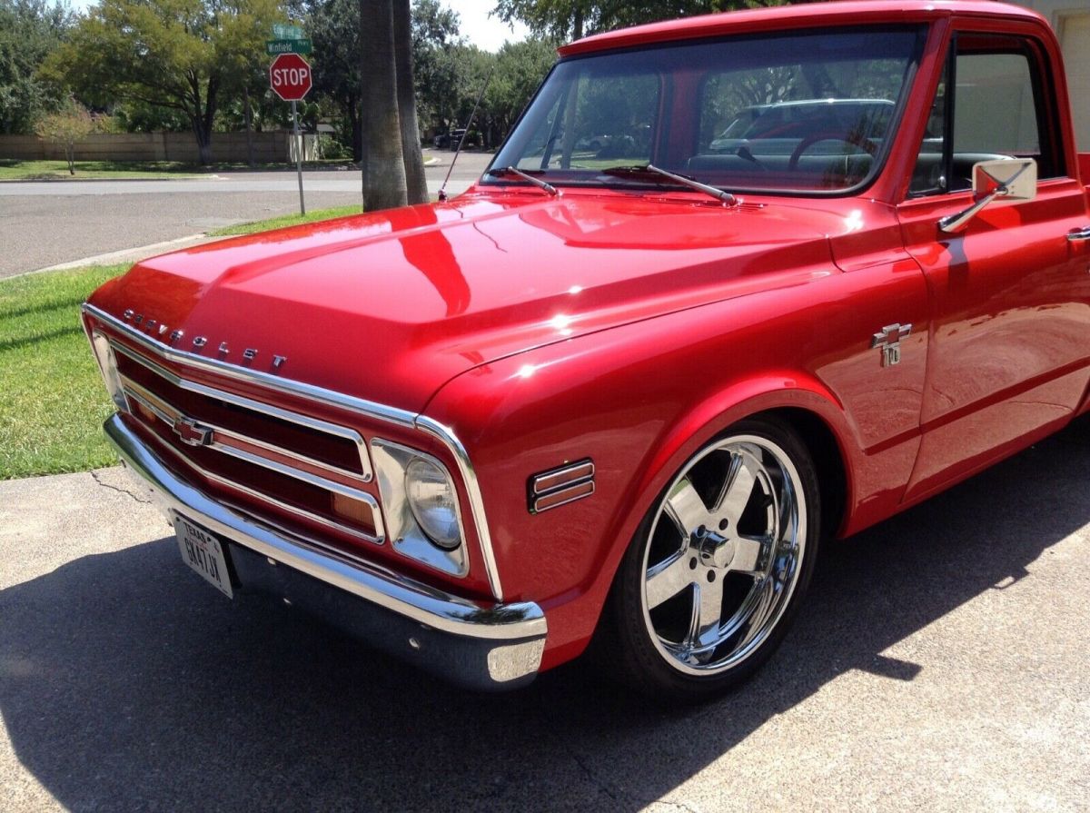 1968 Red Chevrolet C-10 Truck