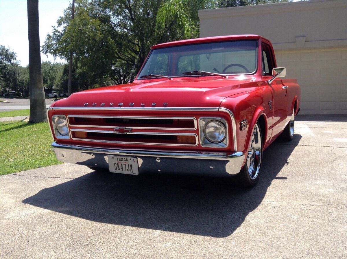 1968 Red Chevrolet C-10 Truck