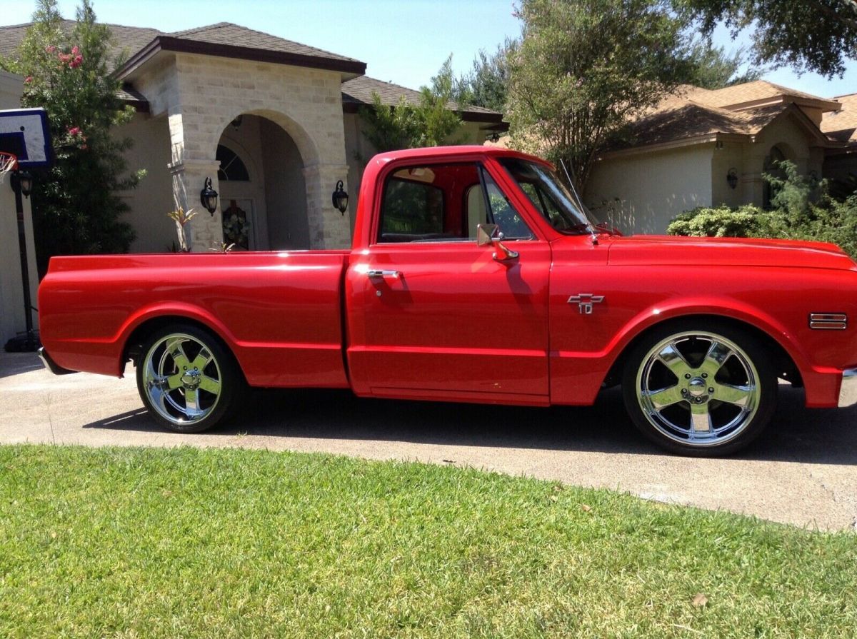 1968 Red Chevrolet C-10 Truck