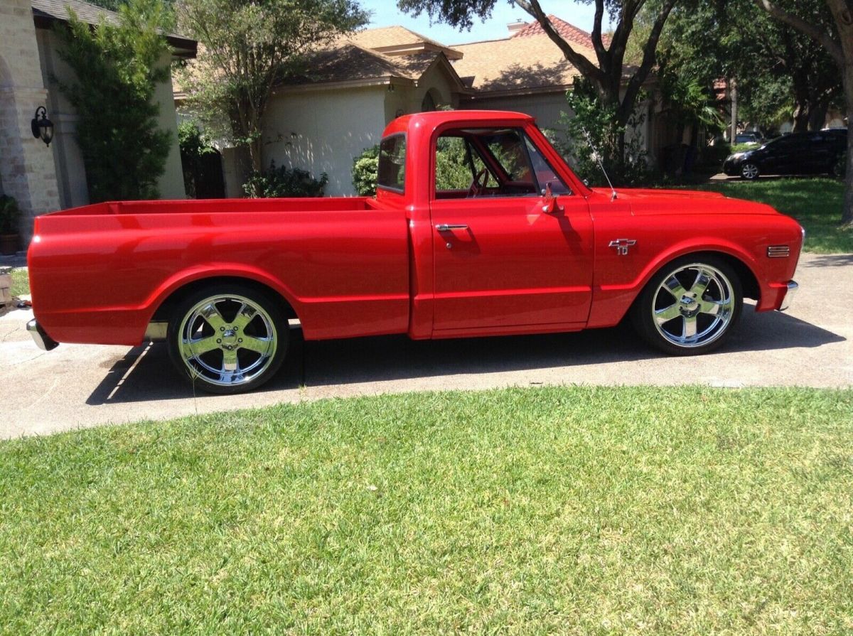 1968 Red Chevrolet C-10 Truck