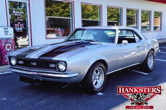 1968 Silver Chevrolet Camaro Coupe