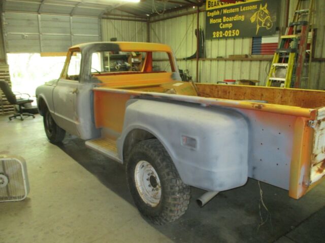 1968 grey Chevrolet C-10 pickup