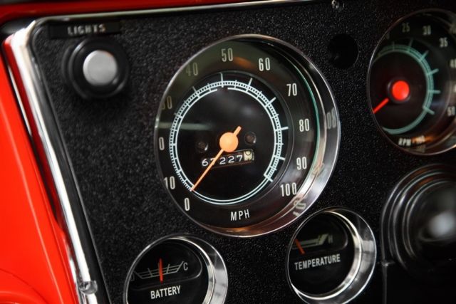 1968 Red Chevrolet Pickup Pickup Truck