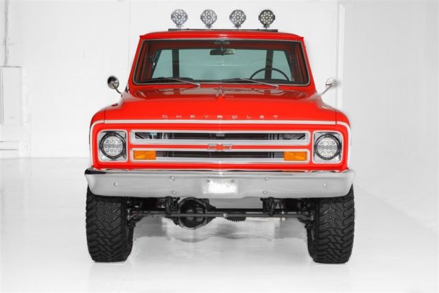 1968 Red Chevrolet Pickup Pickup Truck