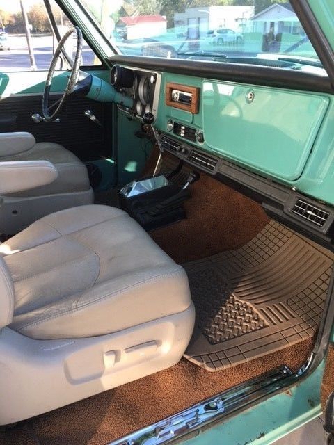 1968 Green Chevrolet K20 Pickup Flatbed (originally LWB)
