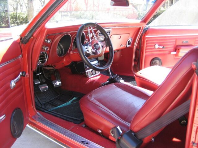 1968 Red Chevrolet Camaro Coupe