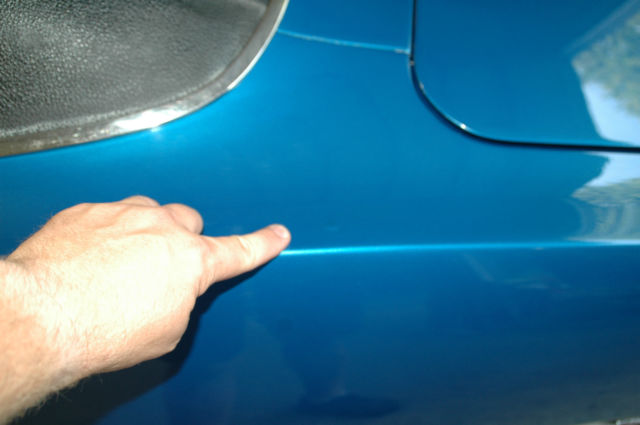 1968 Blue Chevrolet Camaro Coupe