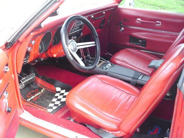 1968 Red Chevrolet Camaro Convertible