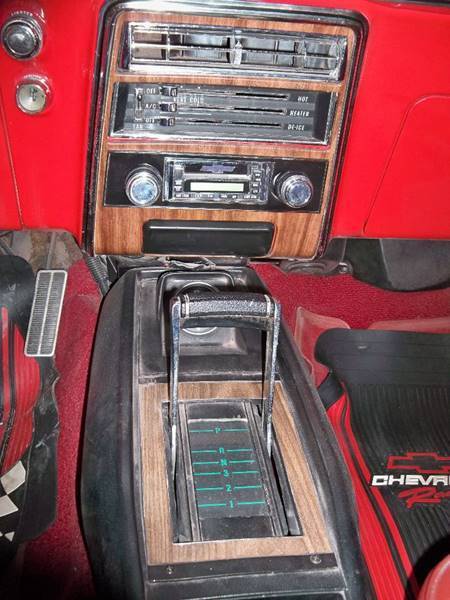 1968 Red Chevrolet Camaro Convertible