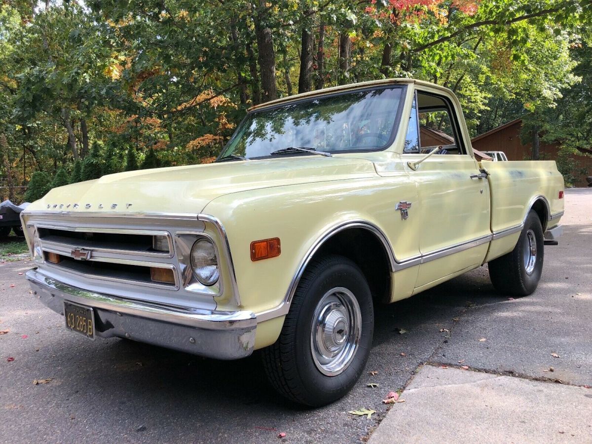 1968 Yellow Chevrolet C-10