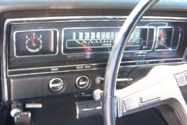 1968 Silver Chevrolet Impala Sport Coupe