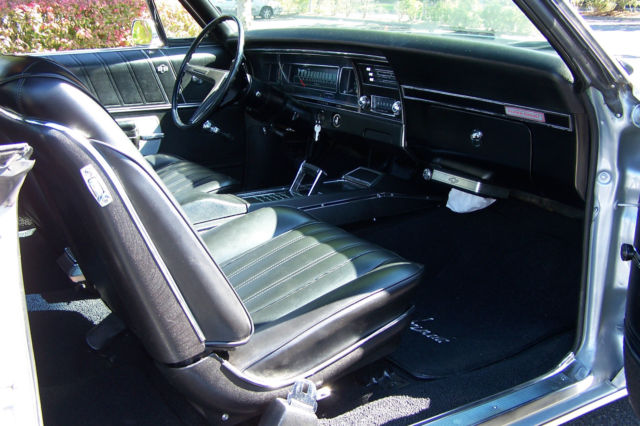 1968 Silver Chevrolet Impala Sport Coupe