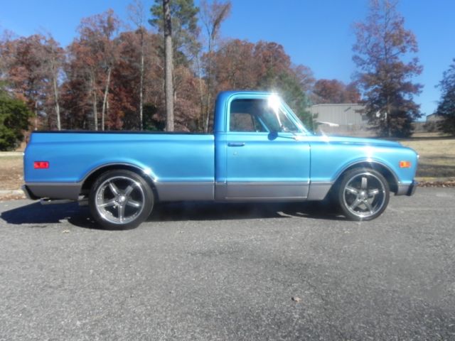 1968 Blue Chevrolet C-10