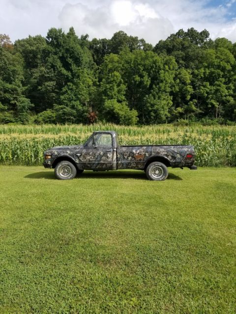 1968 Camo Chevrolet C-10 Standard Cab Pickup