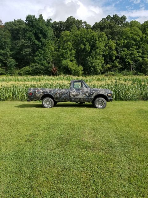 1968 Camo Chevrolet C-10 Standard Cab Pickup