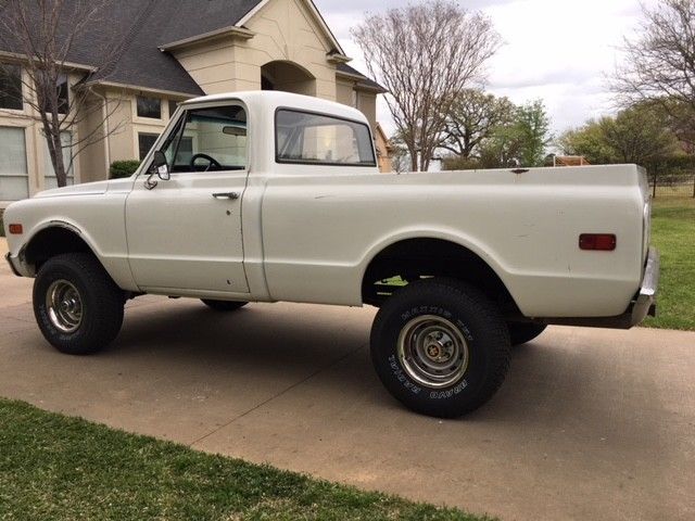 1968 White Chevrolet C-10 truck