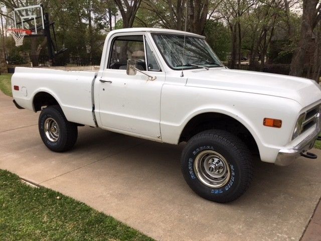 1968 White Chevrolet C-10 truck