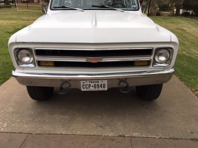 1968 White Chevrolet C-10 truck