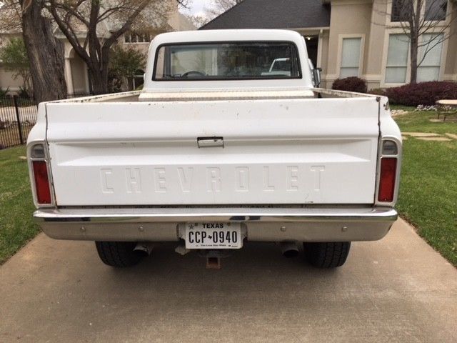 1968 White Chevrolet C-10 truck