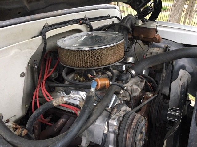 1968 White Chevrolet C-10 truck