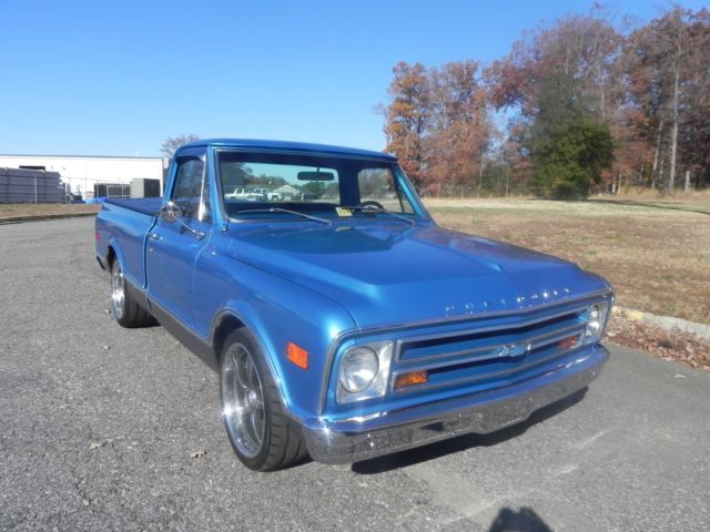 1968 Blue Chevrolet C-10