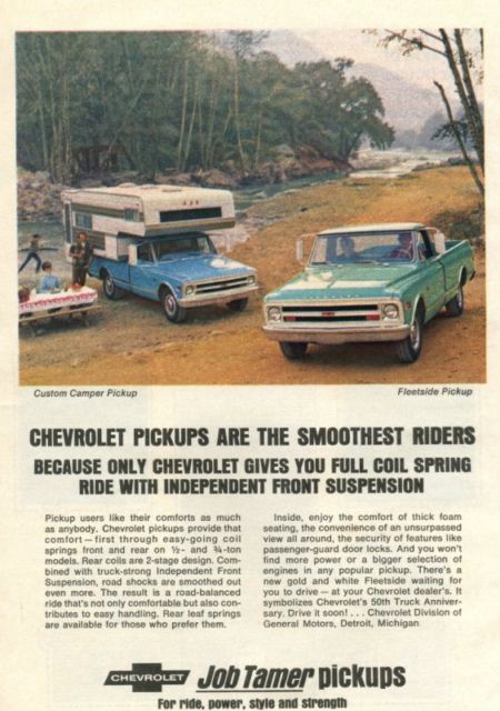 1968 Green / Patina Chevrolet C/K Pickup 1500 Standard Cab Pickup