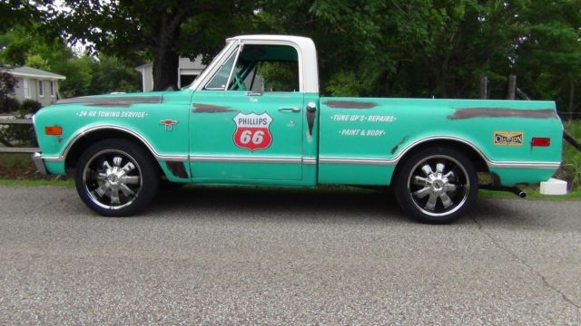1968 Green / Patina Chevrolet C/K Pickup 1500 Standard Cab Pickup