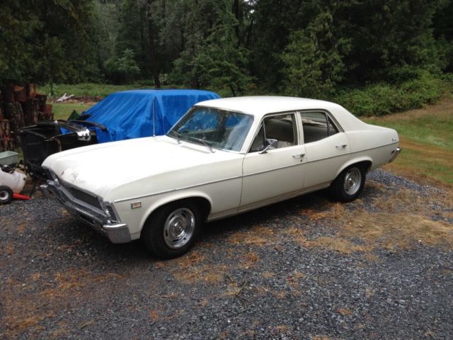 1968 Pearl Chevrolet Nova Sedan