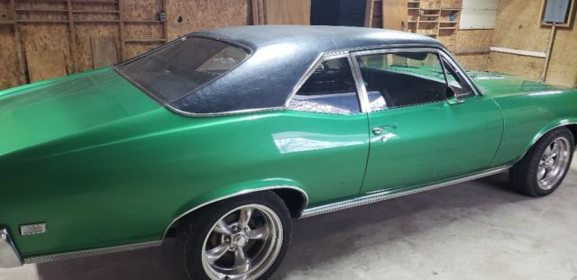 1968 Green Chevrolet Nova Coupe