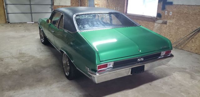 1968 Green Chevrolet Nova Coupe
