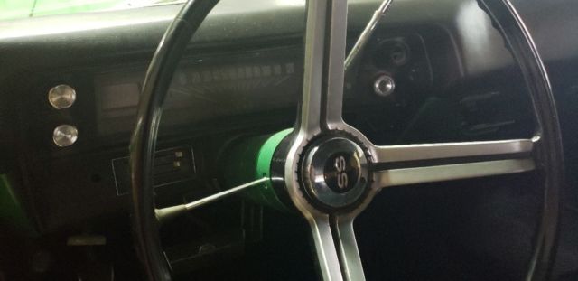 1968 Green Chevrolet Nova Coupe