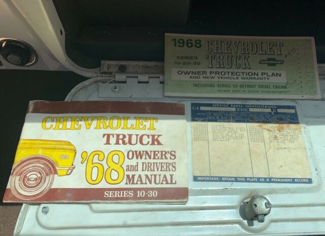 1968 White Chevrolet Other Pickups Truck