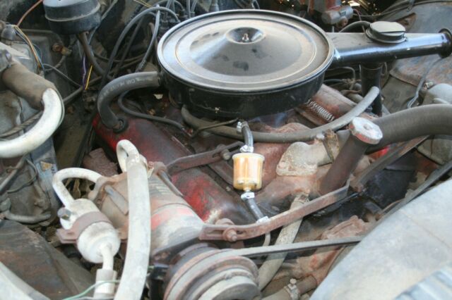 1968 Blue/White Chevrolet Bel Air Sedan