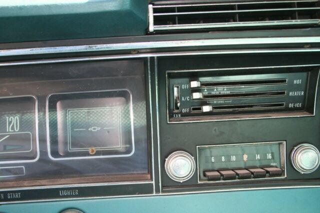 1968 Blue/White Chevrolet Bel Air Sedan