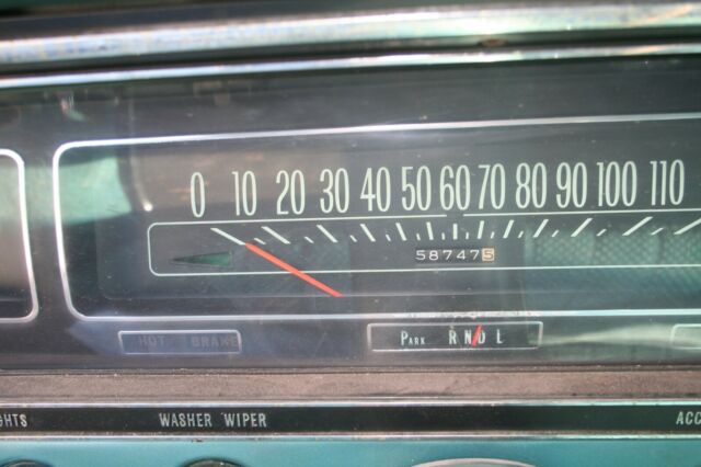 1968 Blue/White Chevrolet Bel Air Sedan