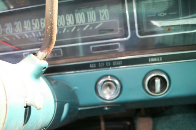 1968 Blue/White Chevrolet Bel Air Sedan