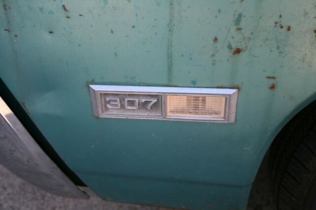 1968 Blue/White Chevrolet Bel Air Sedan