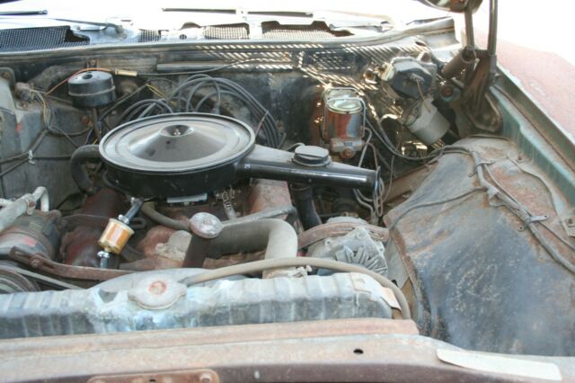 1968 Blue/White Chevrolet Bel Air Sedan