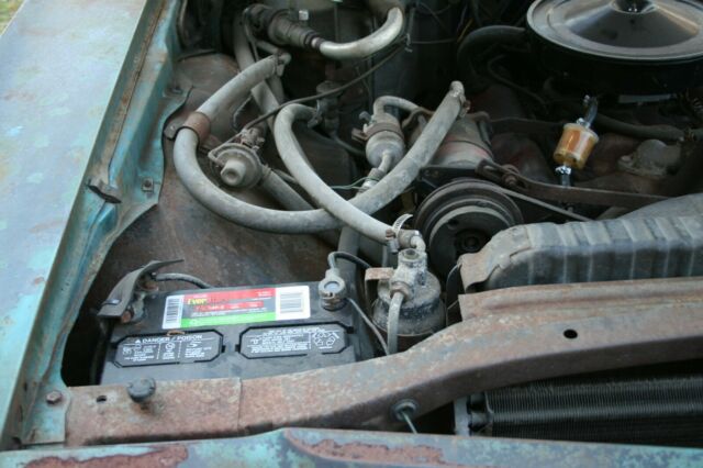 1968 Blue/White Chevrolet Bel Air Sedan