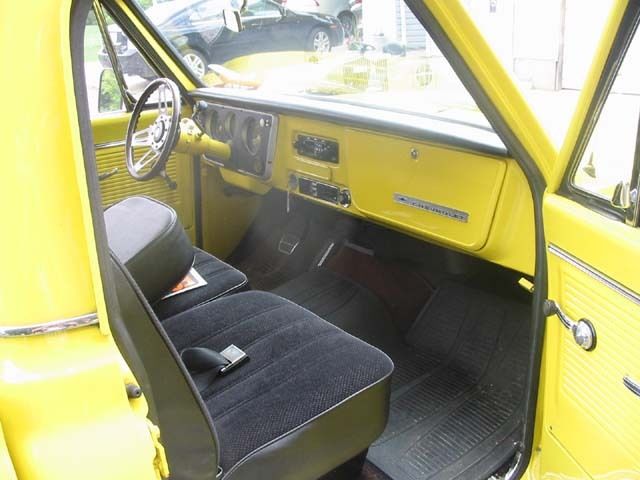 1968 Yellow Chevrolet C-10 pick up