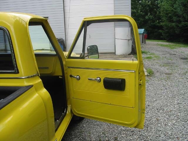 1968 Yellow Chevrolet C-10 pick up