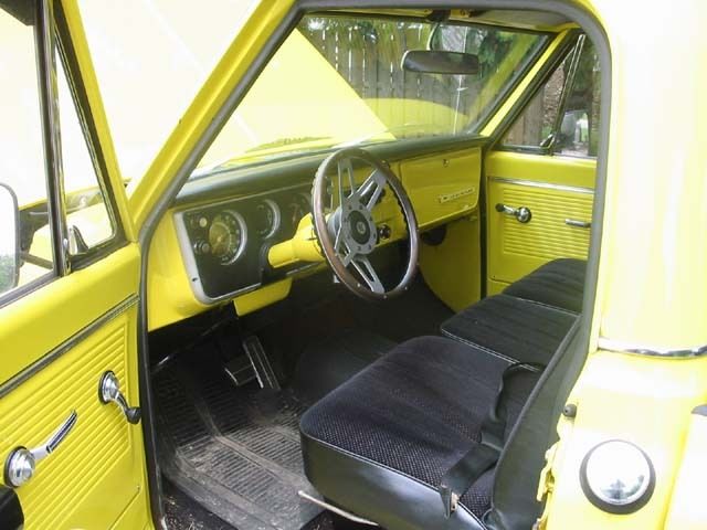 1968 Yellow Chevrolet C-10 pick up