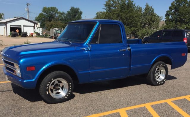 1968 Blue Chevrolet C-10 Standard Cab Pickup