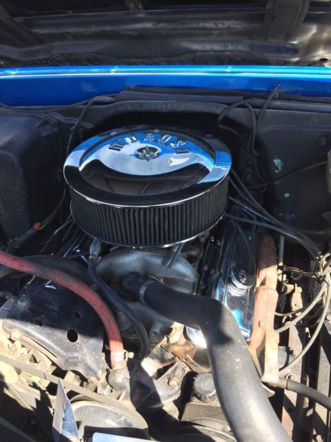 1968 Blue Chevrolet C-10 Standard Cab Pickup