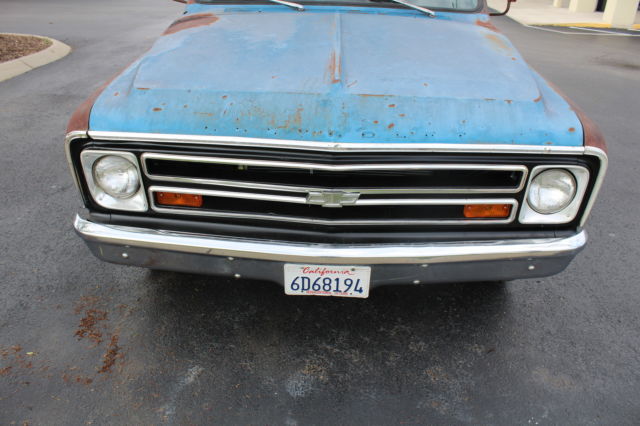 1968 Blue Chevrolet C-10 TRUCK